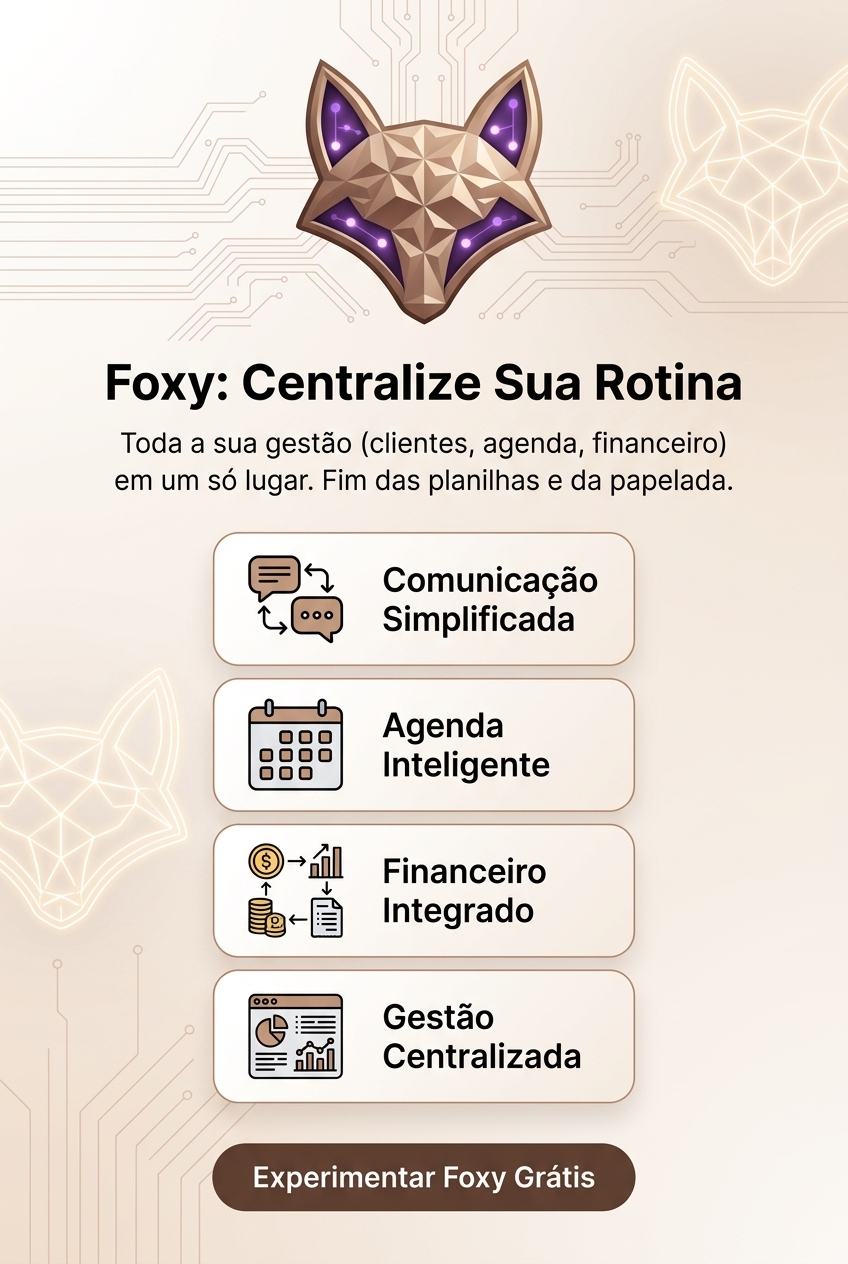 Chega de administrar tudo no improviso.